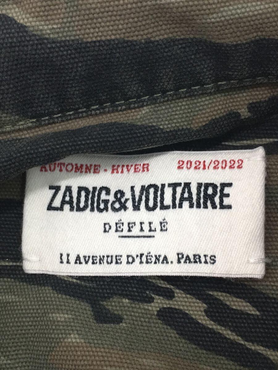 Zadig&Voltaire◆ジャケット/XS/コットン/KHK/カモフラ_画像3