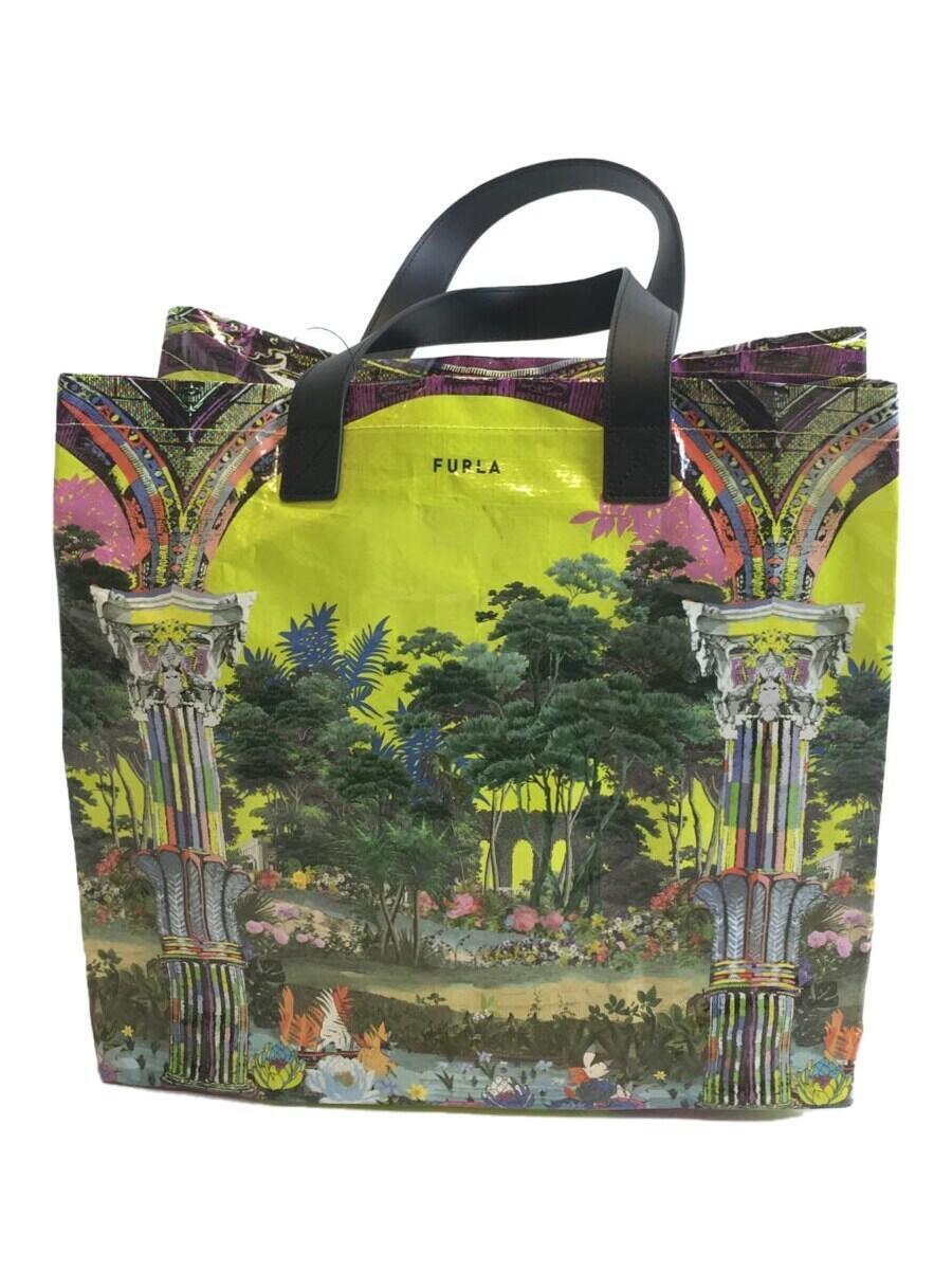 福袋セール】 FURLA◇トートバッグ/PVC/GRN/総柄/wb00316bx0262 その他