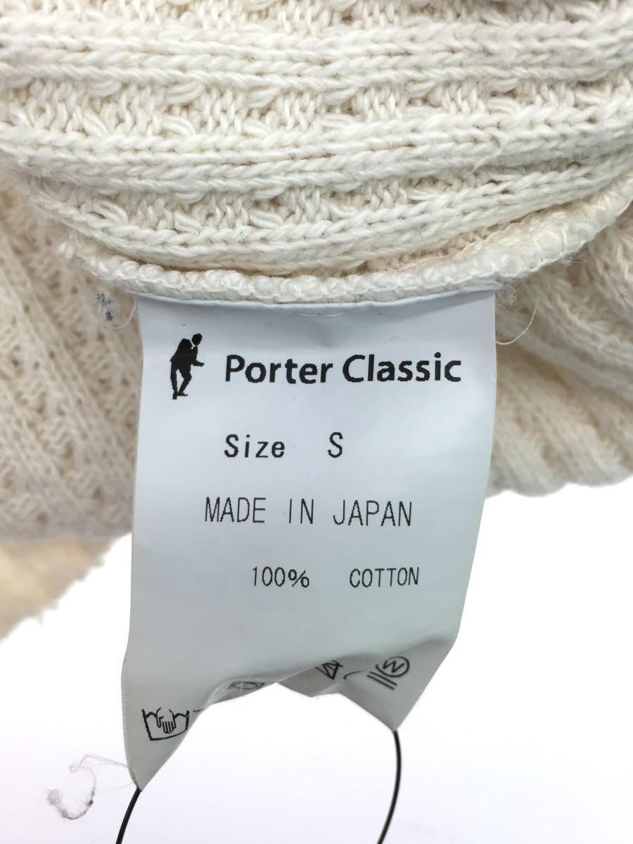 Porter Classic◆長袖Tシャツ/S/コットン/サーマル/タートルネック_画像3