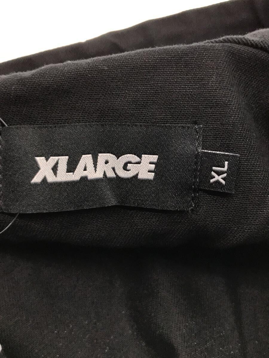 X-LARGE◆ジャケット/XL/コットン/BLK/無地/101231021008_画像3