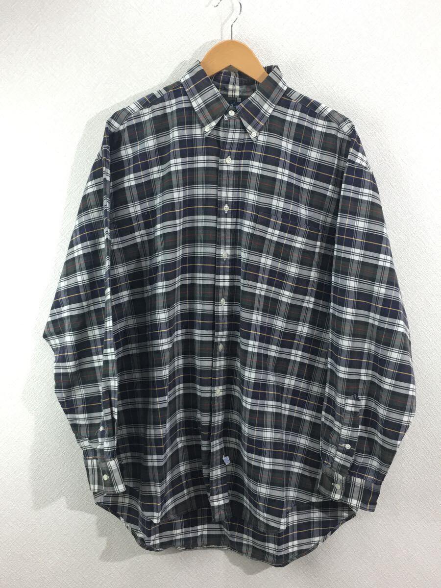 テレビで話題】 RALPH LAUREN◇90s/The Big Oxford/長袖シャツ/L