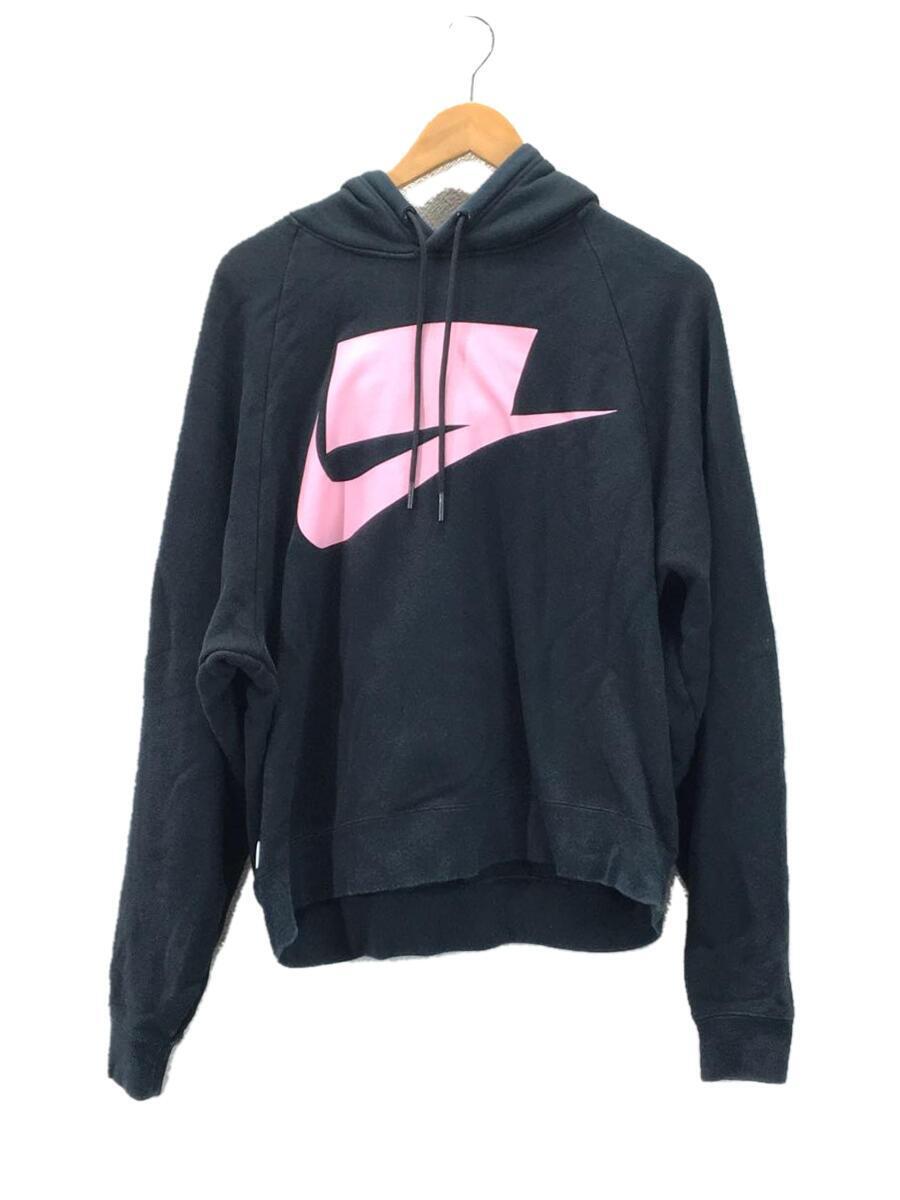 NIKE◆AS V-DAY PO HOODIE/パーカー/XS/コットン/BLK/プリント_画像1