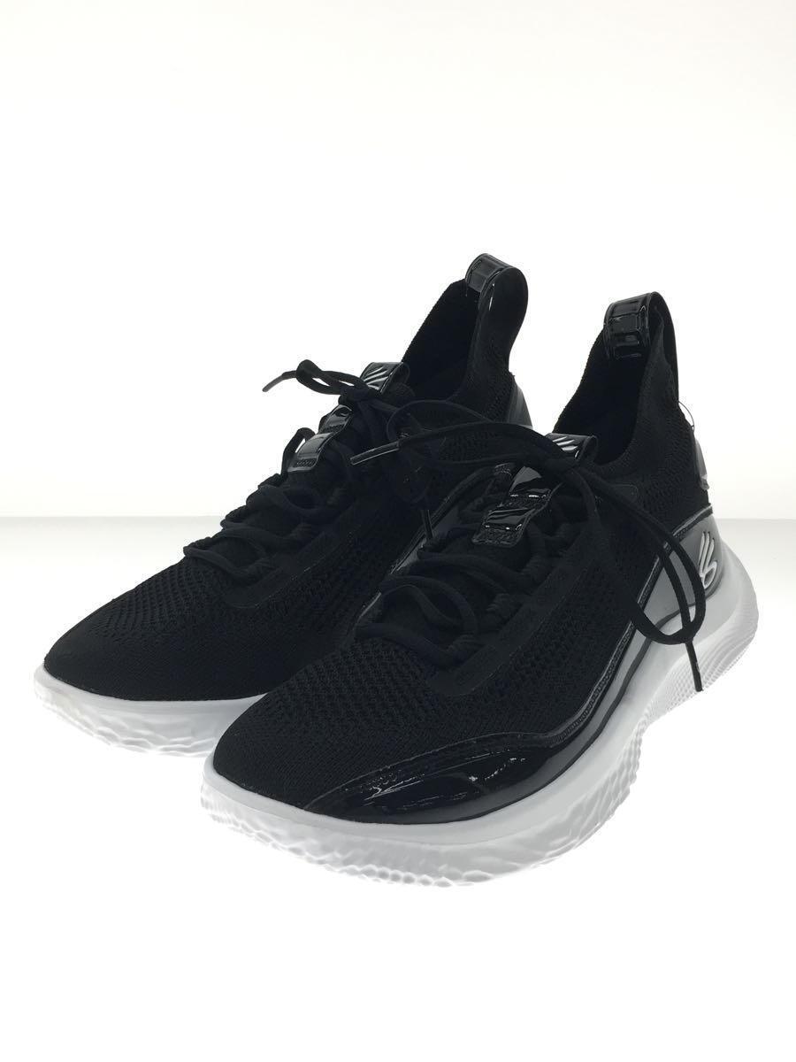 UNDER ARMOUR◆ローカットスニーカー/27cm/ブラック/3024785-010_画像2