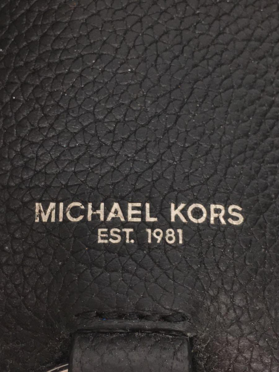 MICHAEL KORS◆キーケース/レザー/BLK/レディース/36t7lruk1l_画像3