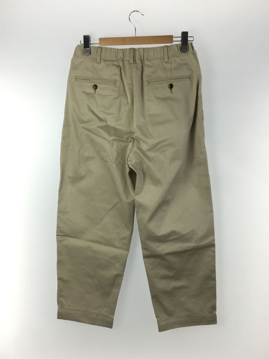 TapWater/23SS/Cotton Chino Tuck Trousers/34/BEG/TP231-40014_画像2