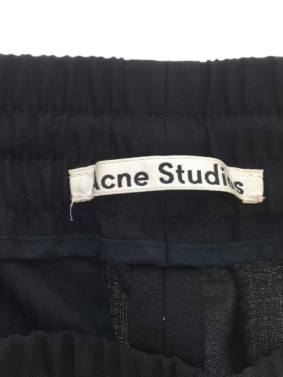 Acne Studios(Acne)◆18SS/RYDER L PW MH/イージーパンツ/46/ウール/BLK/無地/20C146_画像3