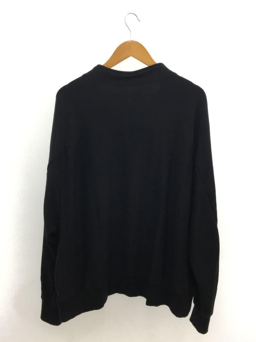 新素材新作 N.HOOLYWOOD◇スウェット/38/コットン/BLK/無地/2231-CS03