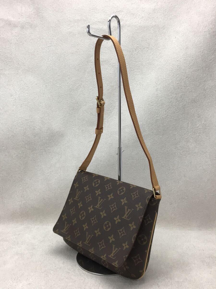 LOUIS VUITTON◆ミュゼットタンゴショート/スレ/ショルダーシミ有//BRW/M51257_画像2