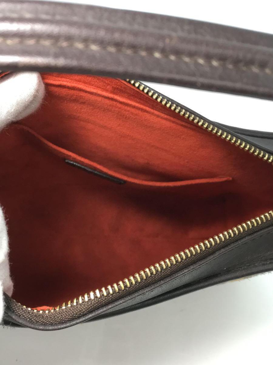 LOUIS VUITTON◇ティーグル_ダミエ・ソバージュ_BRW/-/BRW 【セール