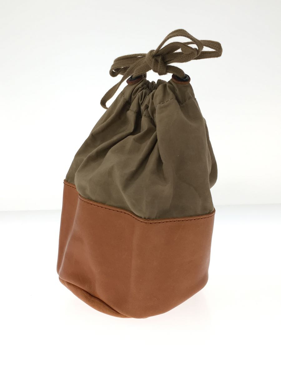 ARTS&CRAFTS* мешочек сумка на плечо / кожа /CML/BRW/ сумка 