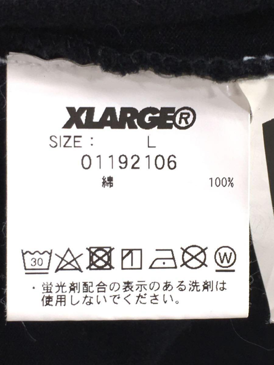 X-LARGE◆Tシャツ/L/コットン/BLK/01192106_画像5