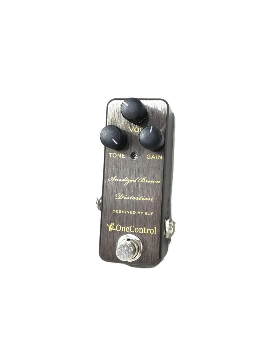 One Control◆Anodized Brown Distortion/ディストーション/箱付属/DC9V-/9V電池_画像1
