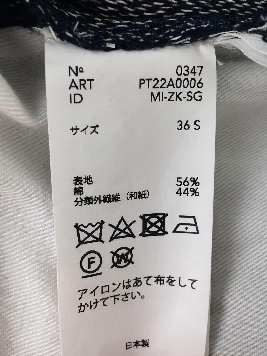 POSTELEGANT/Washi Paper Cotton 5-Pocket Trousers/36/ хлопок neibi