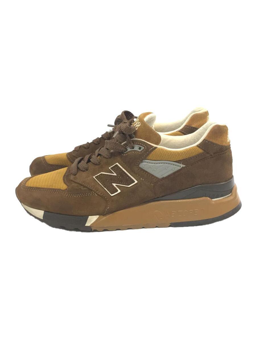 NEW BALANCE◆ローカットスニーカー/27.5cm/BRW_画像1