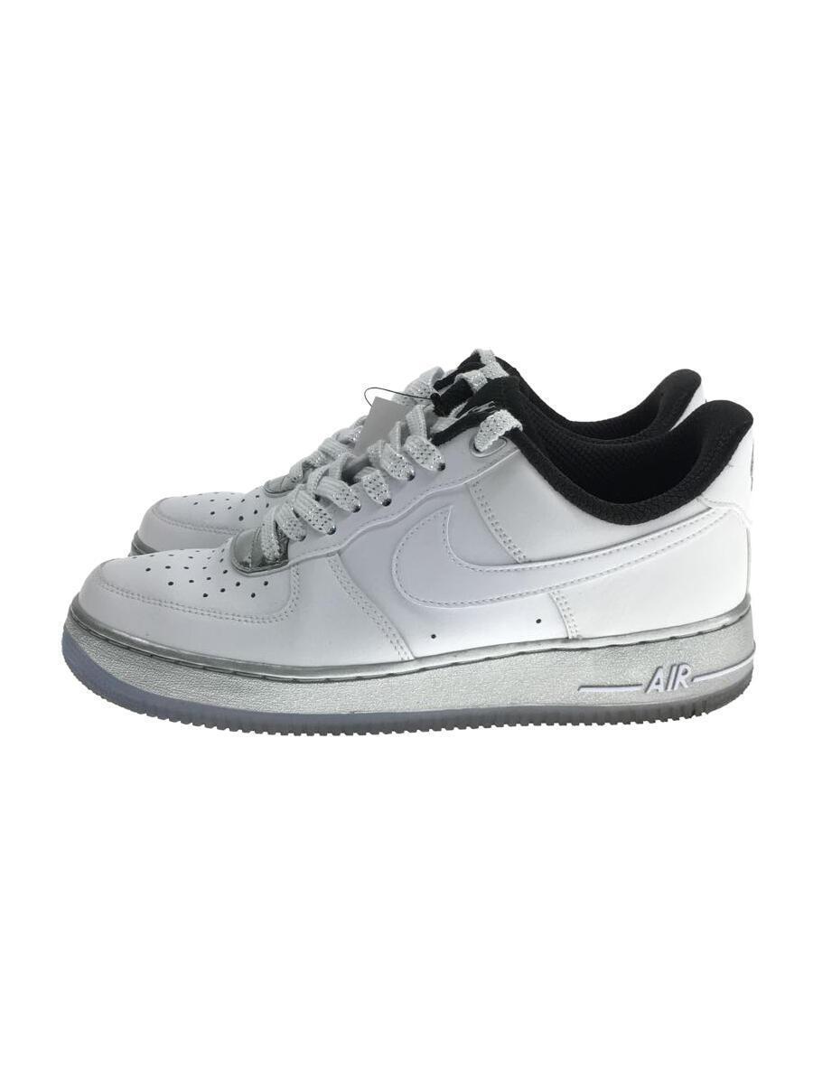 NIKE◆Air Force 1 Low SE/METALLIC SILVER/26cm/WHT/DX6764-100_画像1