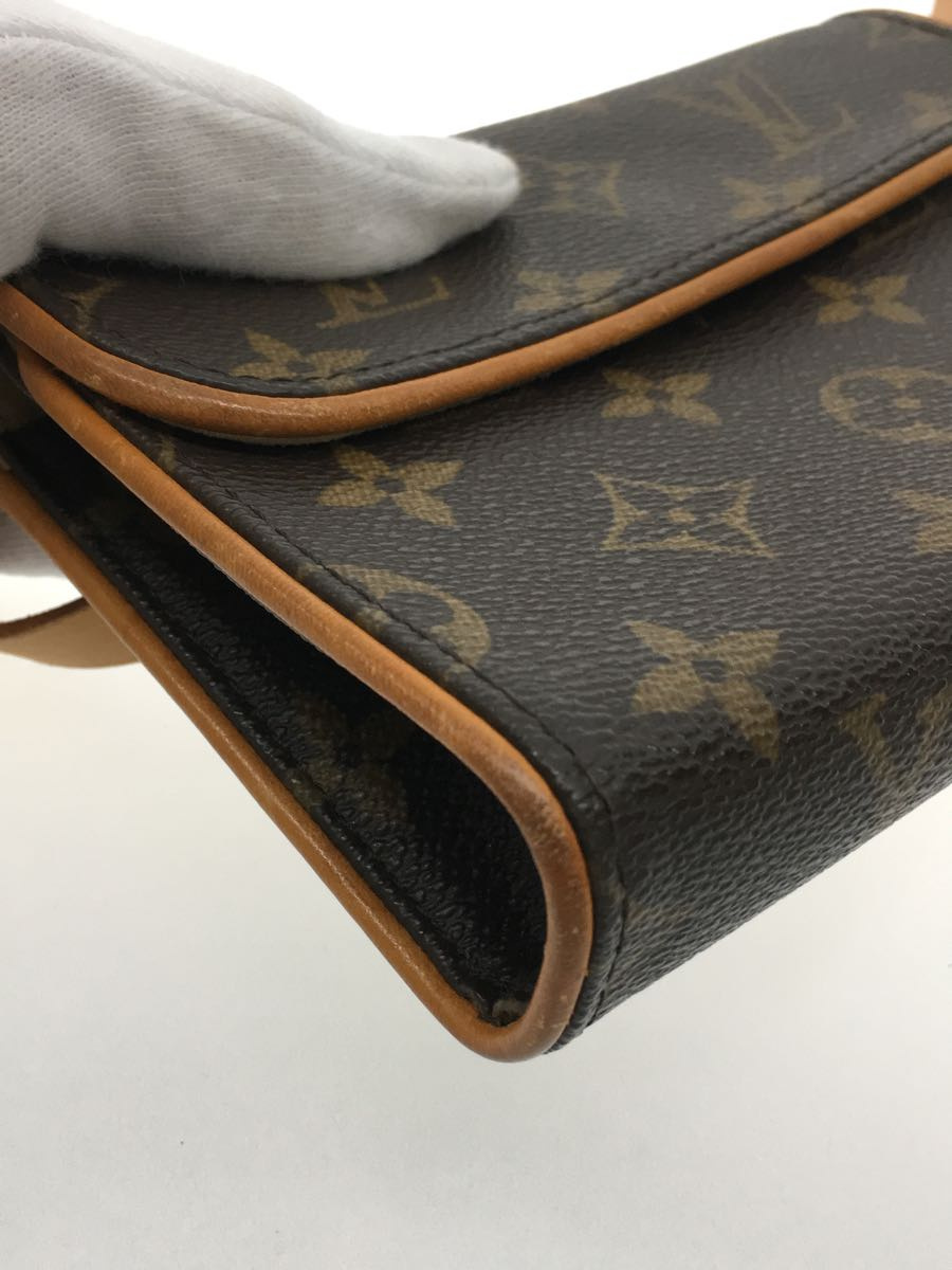 LOUIS VUITTON◆ポシェットフロランティーヌ_モノグラム_BRW/PVC/BRW_画像7