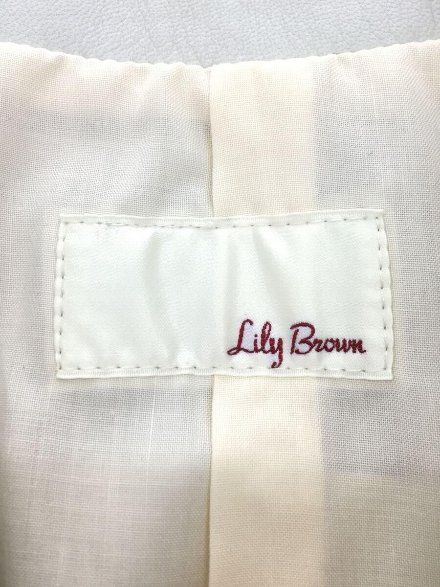 Lily Brown* double rider's jacket /O/ sheep leather / plain /LWFJ156006