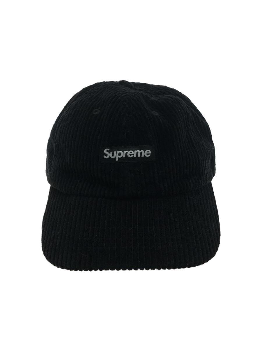 新品同様 Supreme◇Ripple Corduroy Logo/FREE/コーデュロイ/BLK