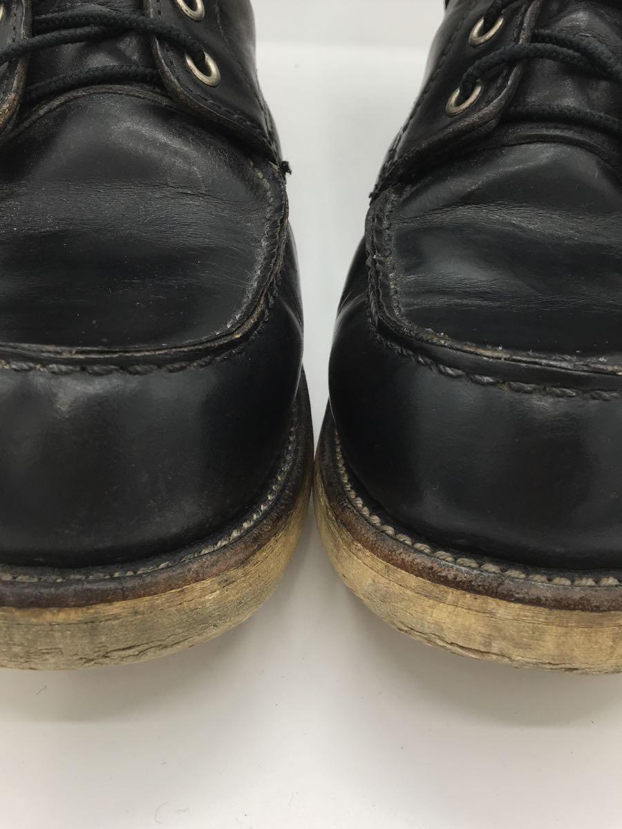 RED WING◆レースアップブーツ/US9.5/BLK/レザー_画像7