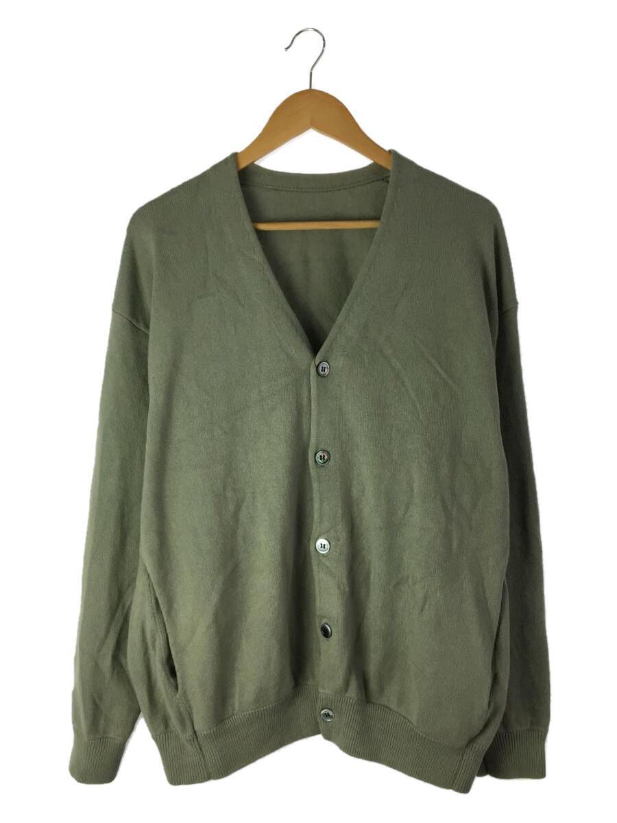 完売】 crepuscule◇21AW/カーディガン(厚手)/2/コットン/GRN/2103-006