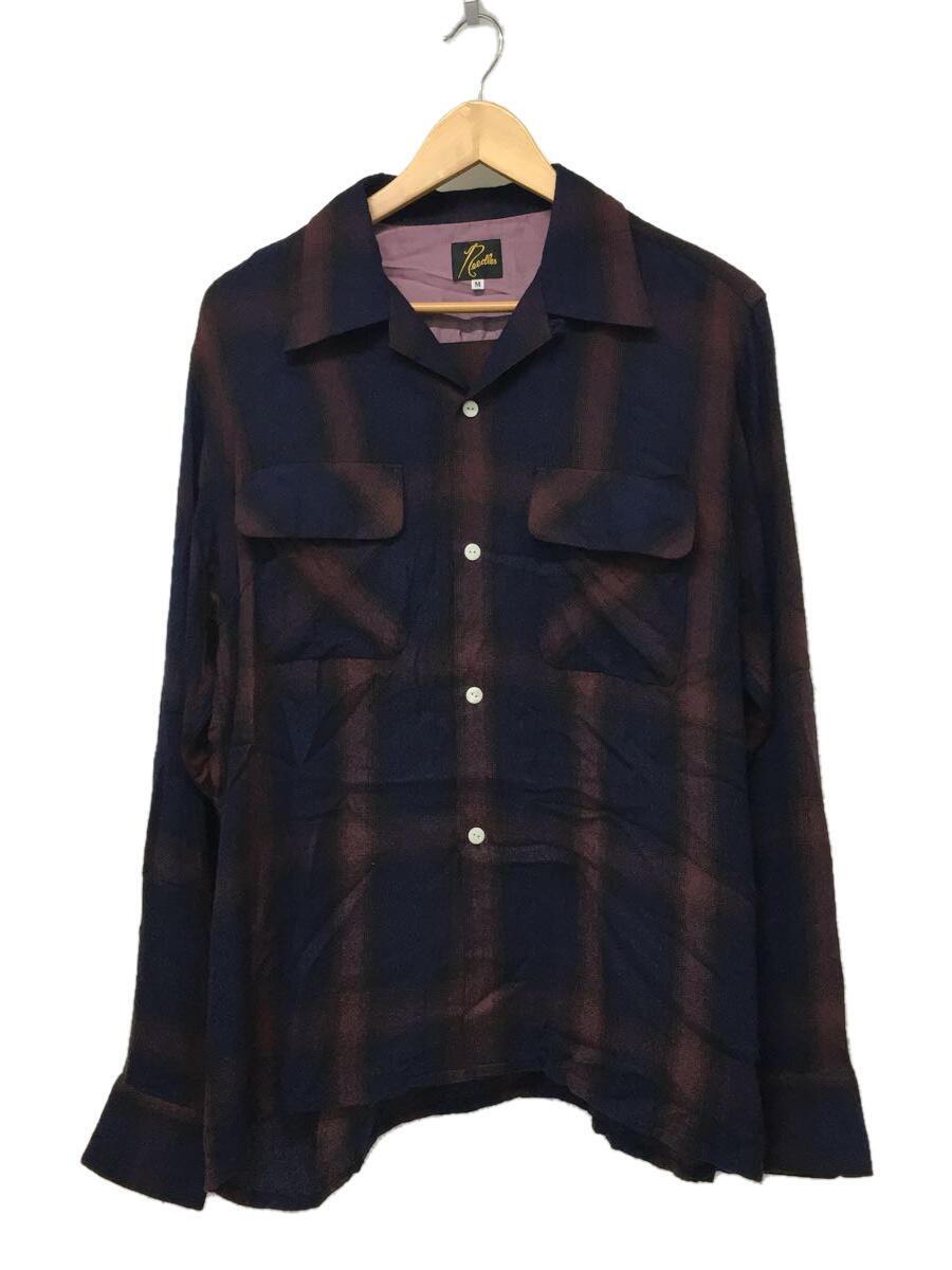 お得セット Needles◇22AW/Classic Shirt/長袖シャツ/M/レーヨン/NVY