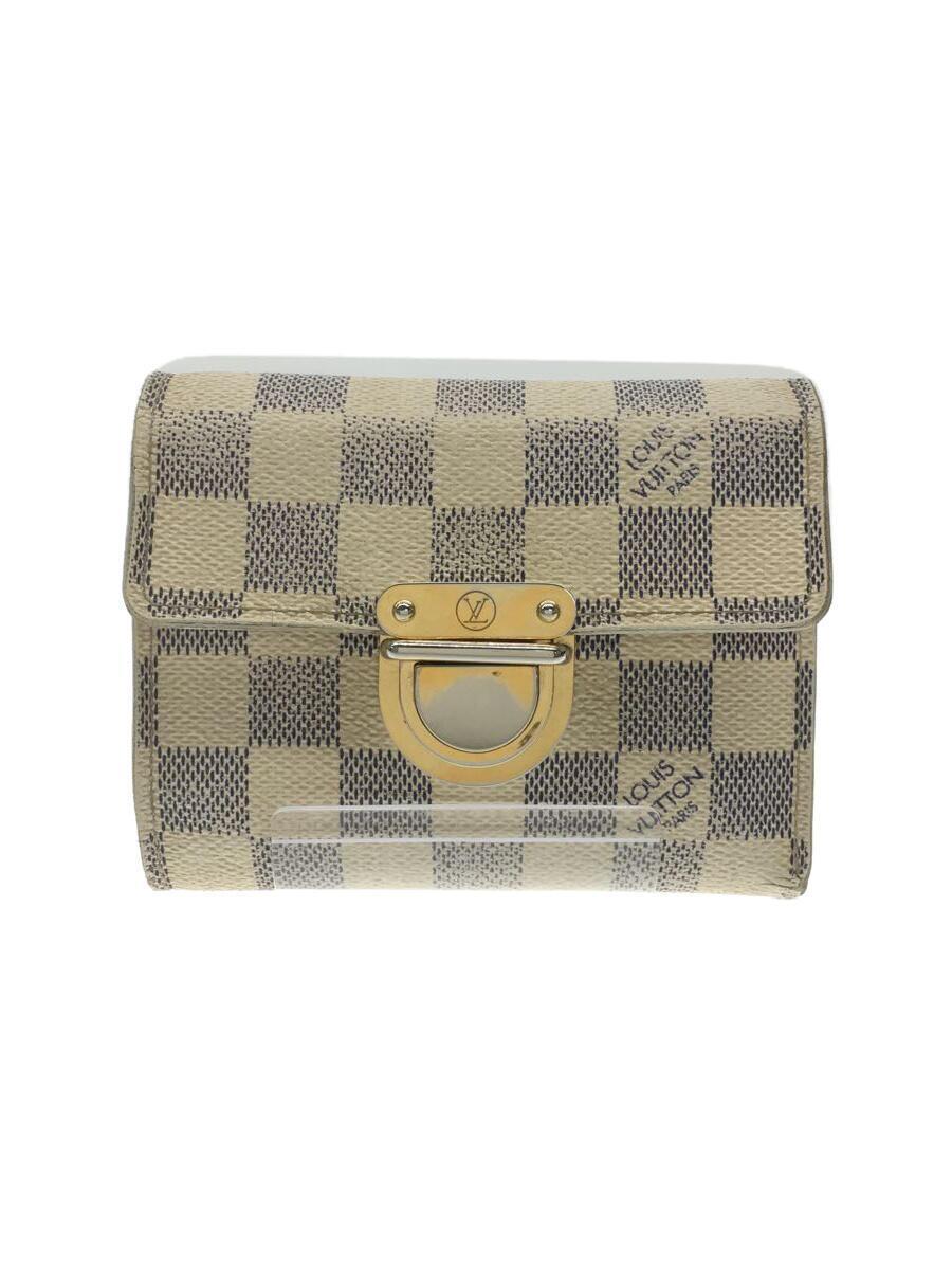 【ネット限定】 LOUIS VUITTON◆ポルト・フォイユ・コアラ_ダミエ・アズール_WHT/PVC/WHT/メンズ 二つ折り財布(小銭入れあり) 【ネット限定】 LOUIS VUITTON◆ポルト・フォイユ・コアラ_ダミエ・アズール_WHT/PVC/WHT/メンズ 二つ折り財布(小銭入れあり)