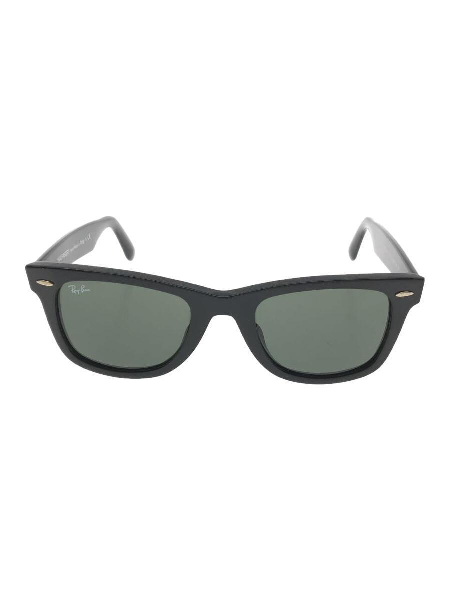 Ray-Ban◆サングラス/ウェリントン/BLK/BLK/メンズ/rb2140-f