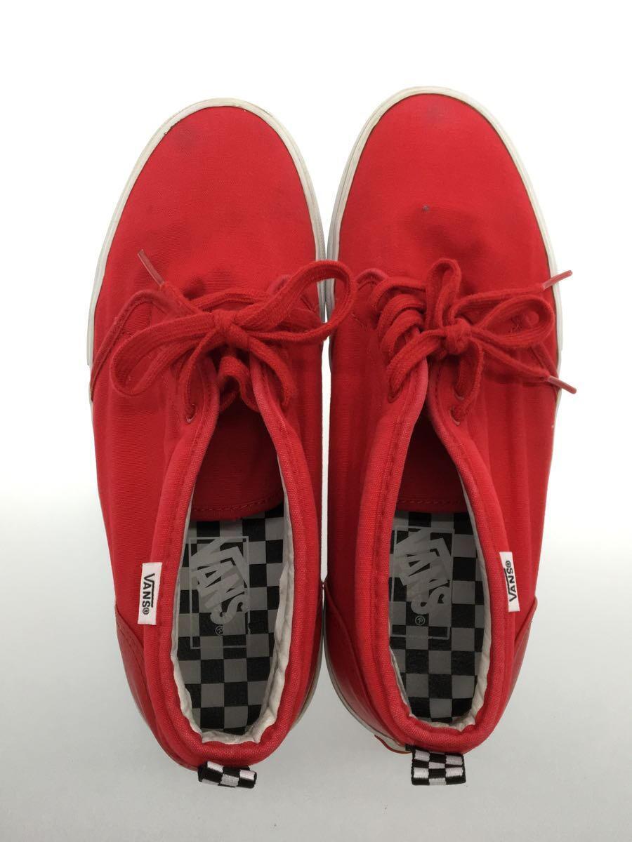 Supreme◆supreme vans skate chukka/ハイカットスニーカー/27.5cm/レッド_画像3