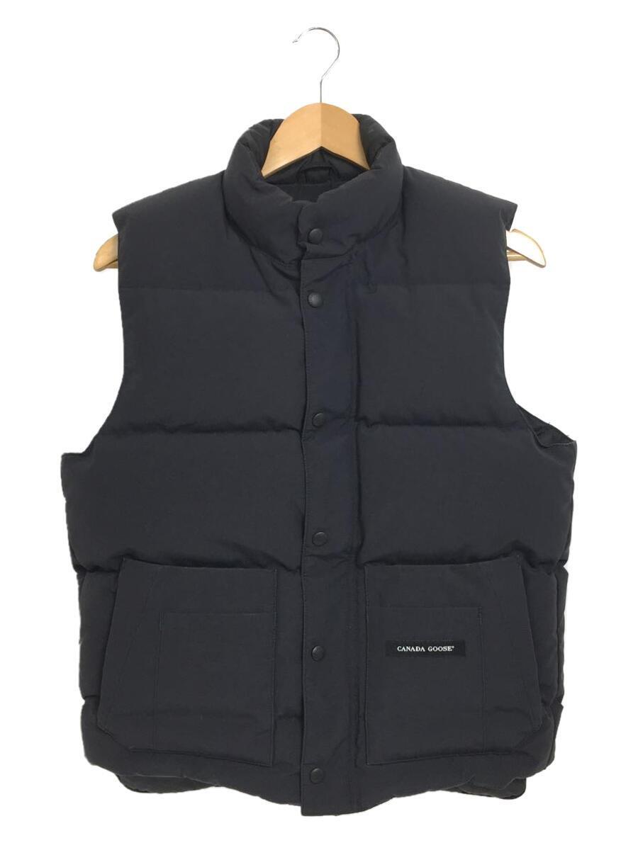 CANADA GOOSE◆MONTREAL VEST/モントリオール/ダウンベスト/S/ナイロン/BLK/68F8490