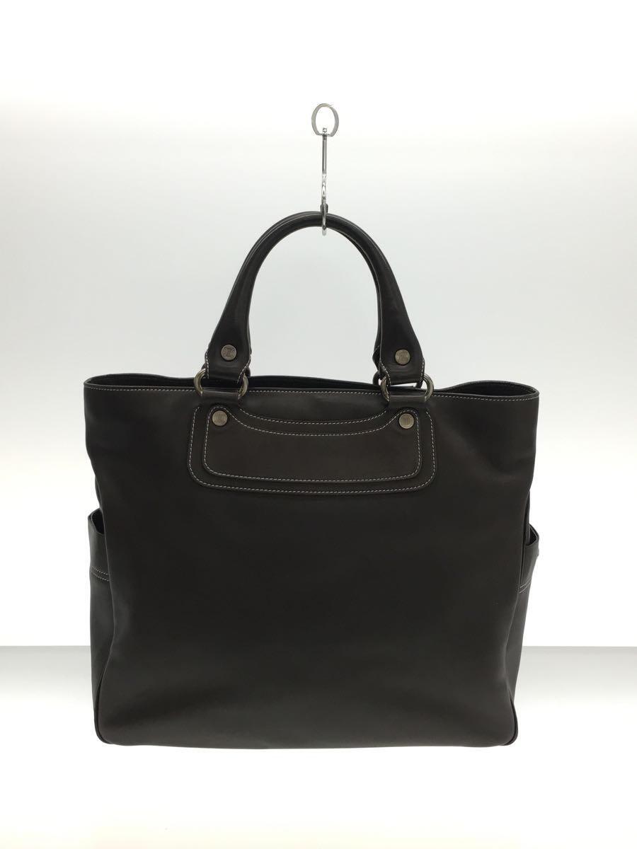 特売 CELINE◇ブギーバッグ/トートバッグ/牛革/BRW その他