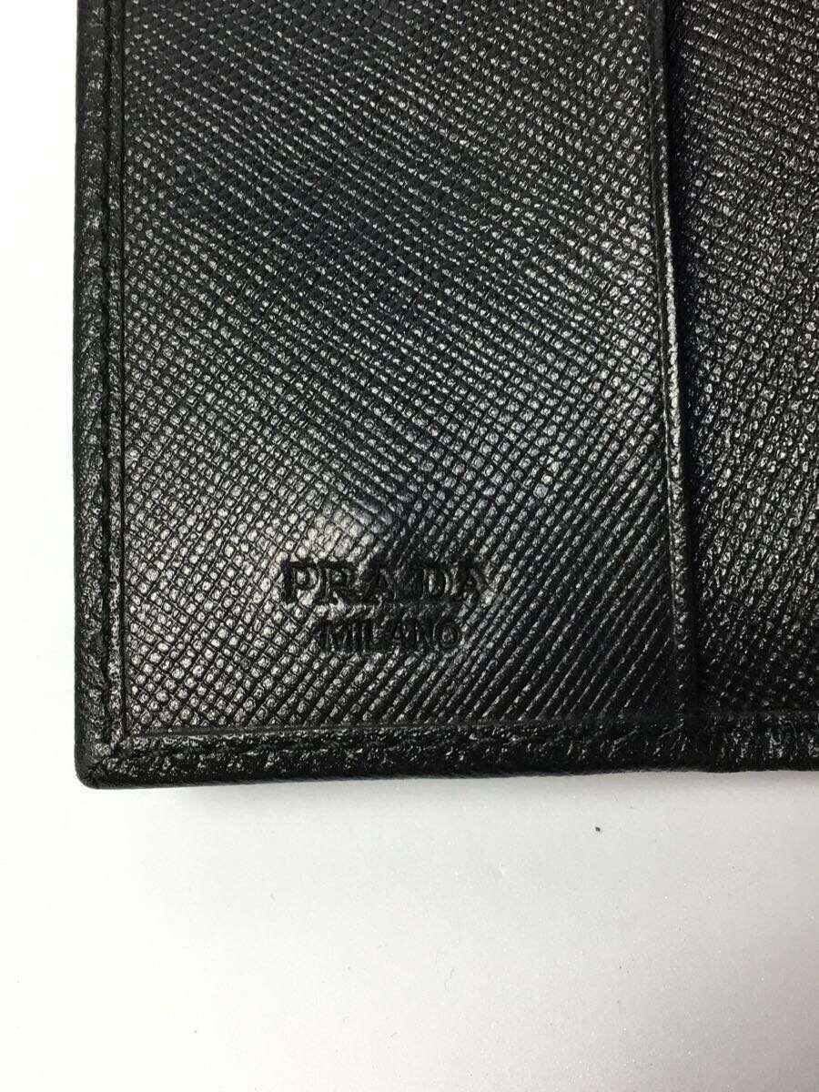 2022公式店舗 PRADA◇サフィアーノ/M222/6連キーケース/ロゴプレート