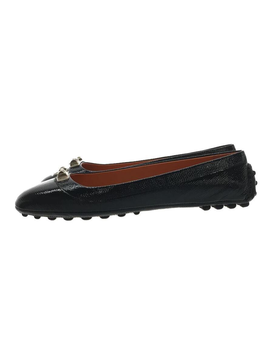 【国内正規総代理店アイテム】 HERMES◆パンプス/36/BLK/エナメル/メドールパンプス/バレー その他 【国内正規総代理店アイテム】 HERMES◆パンプス/36/BLK/エナメル/メドールパンプス/バレー その他