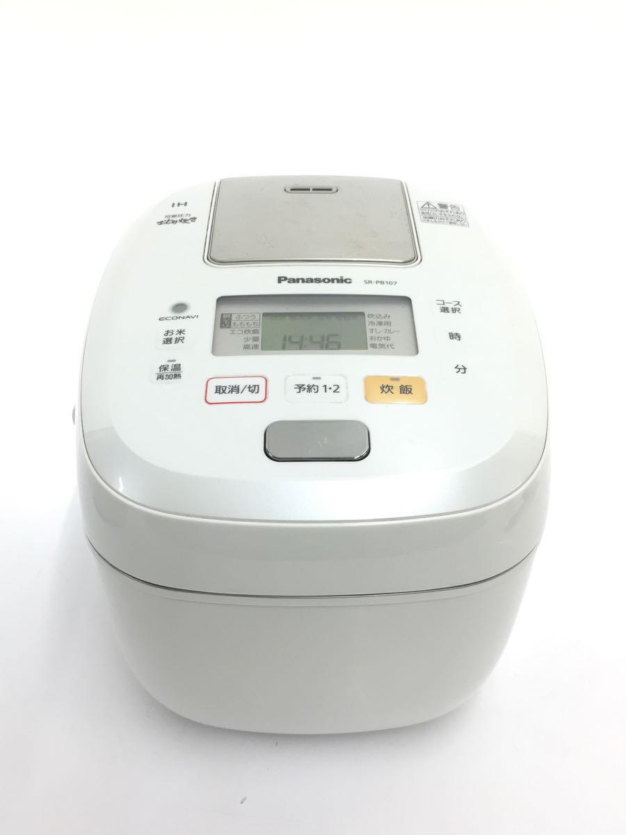 Panasonic◆ジャー炊飯器 SR-PB107 内釜傷有り