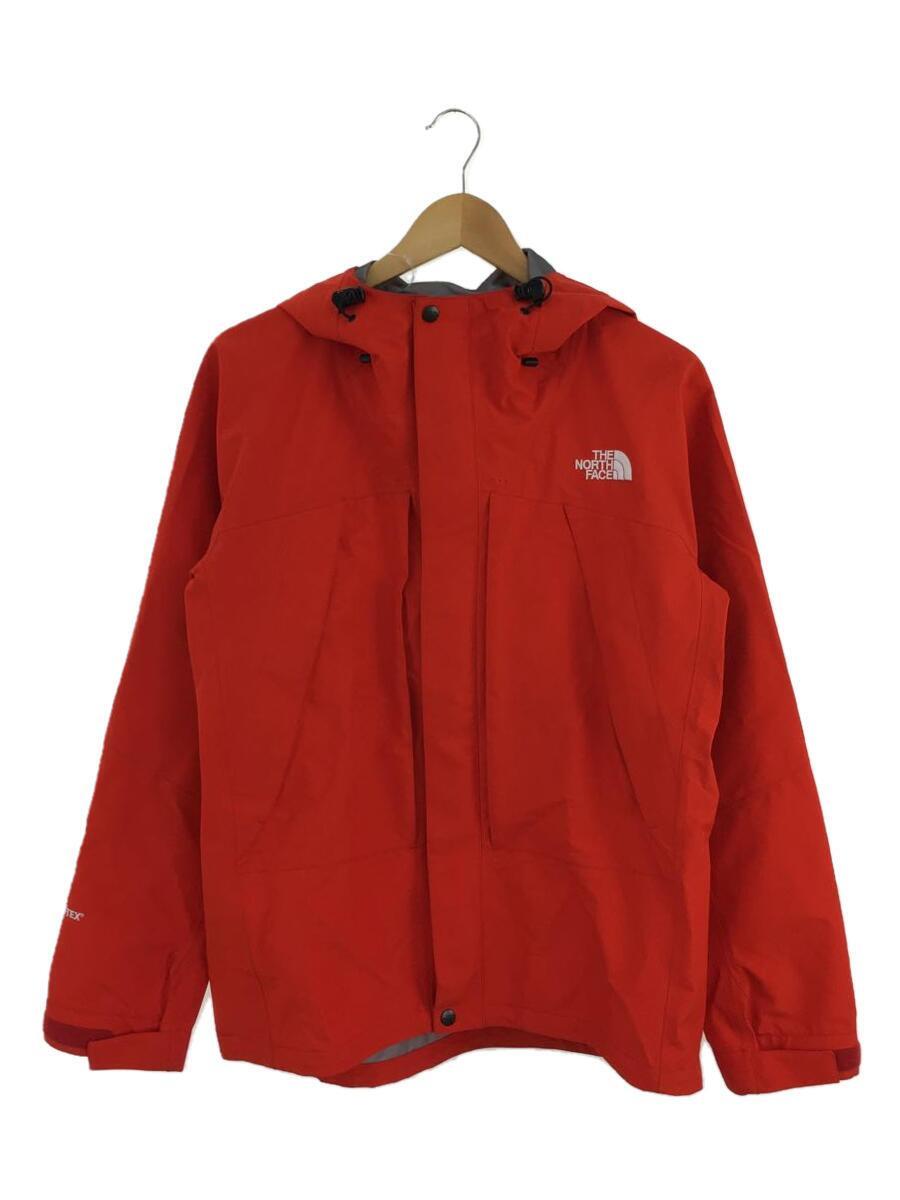 THE NORTH FACE◆ALL MOUNTAIN JACKET_オール マウンテン ジャケット/L/ナイロン/RED/無地/11710