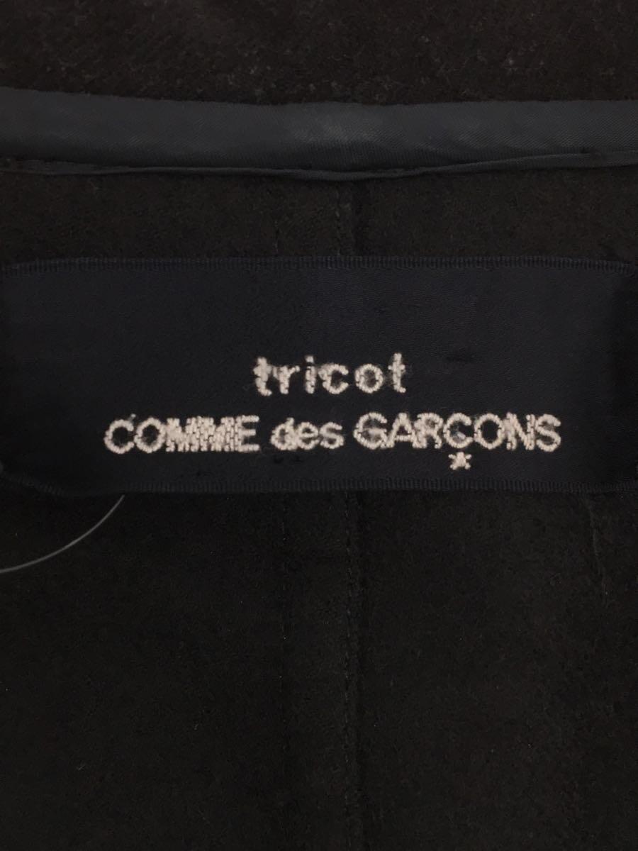 tricot COMME des GARCONS◆90S/ジャケット/-/ウール/BLK/TJ-050360/AD1992_画像3