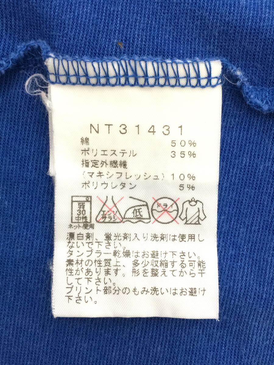 THE NORTH FACE◆TRIVERT/Tシャツ/XL/コットン/BLU/NT31431_画像4