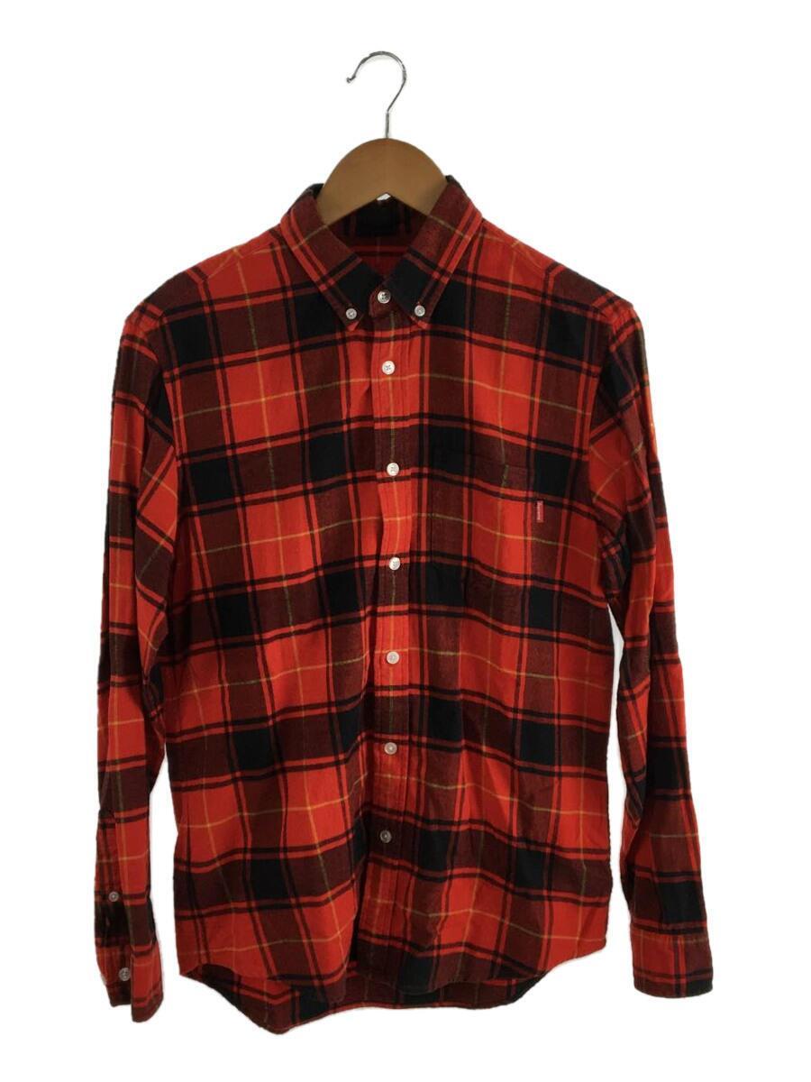 ☆決算特価商品☆ Supreme◇18AW/Tartan shirt/S/コットン/RED