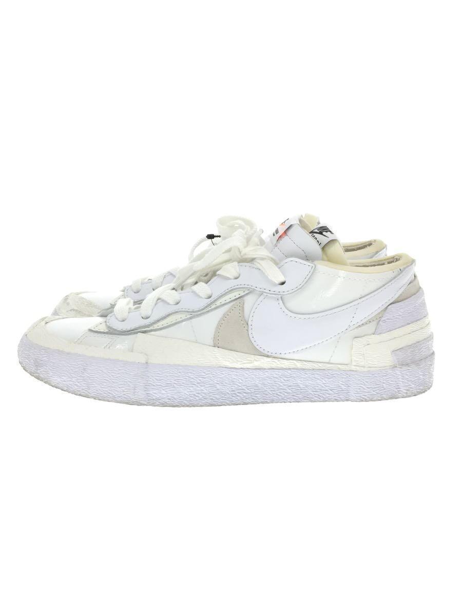 NIKE◆SACAI X BLAZER LOW_サカイ X ブレーザー ロー/27.5cm/WHT