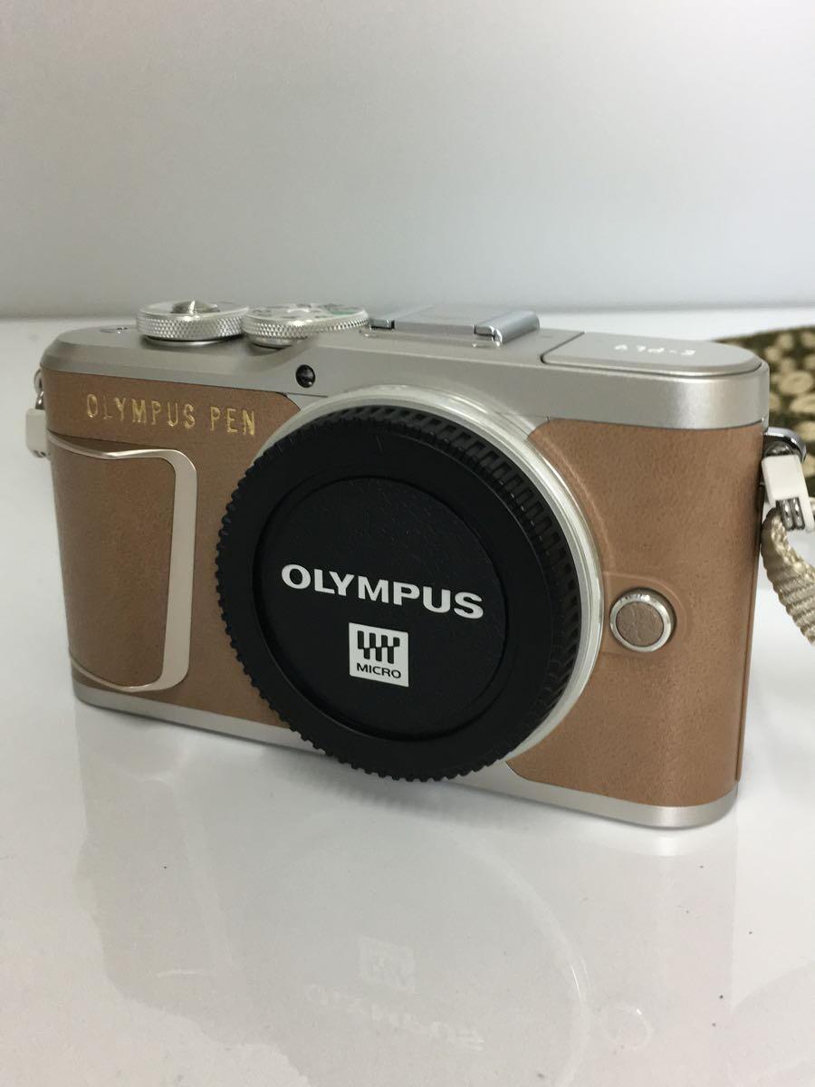 OLYMPUS* цифровой однообъективный камера OLYMPUS PEN E-PL9 EZ двойной zoom комплект [ Brown ]