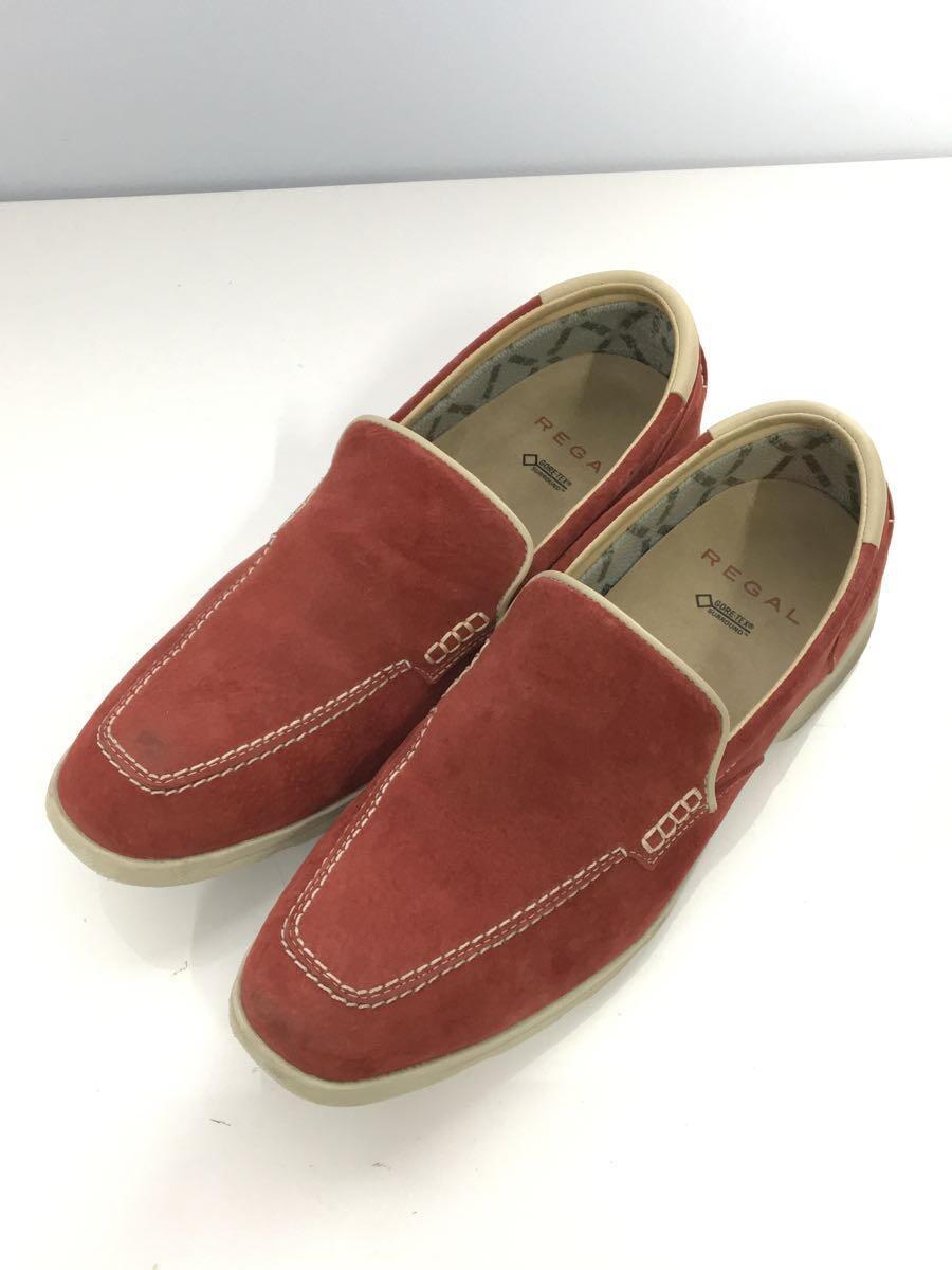 REGAL* deck shoes /26cm/RED/ замша /GN5L