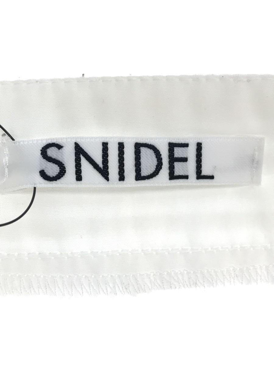 SNIDEL◆21SS/コットンスクエアネックブラウス/半袖ブラウス/one/コットン/SWFB212050/襟汚れ/_画像3