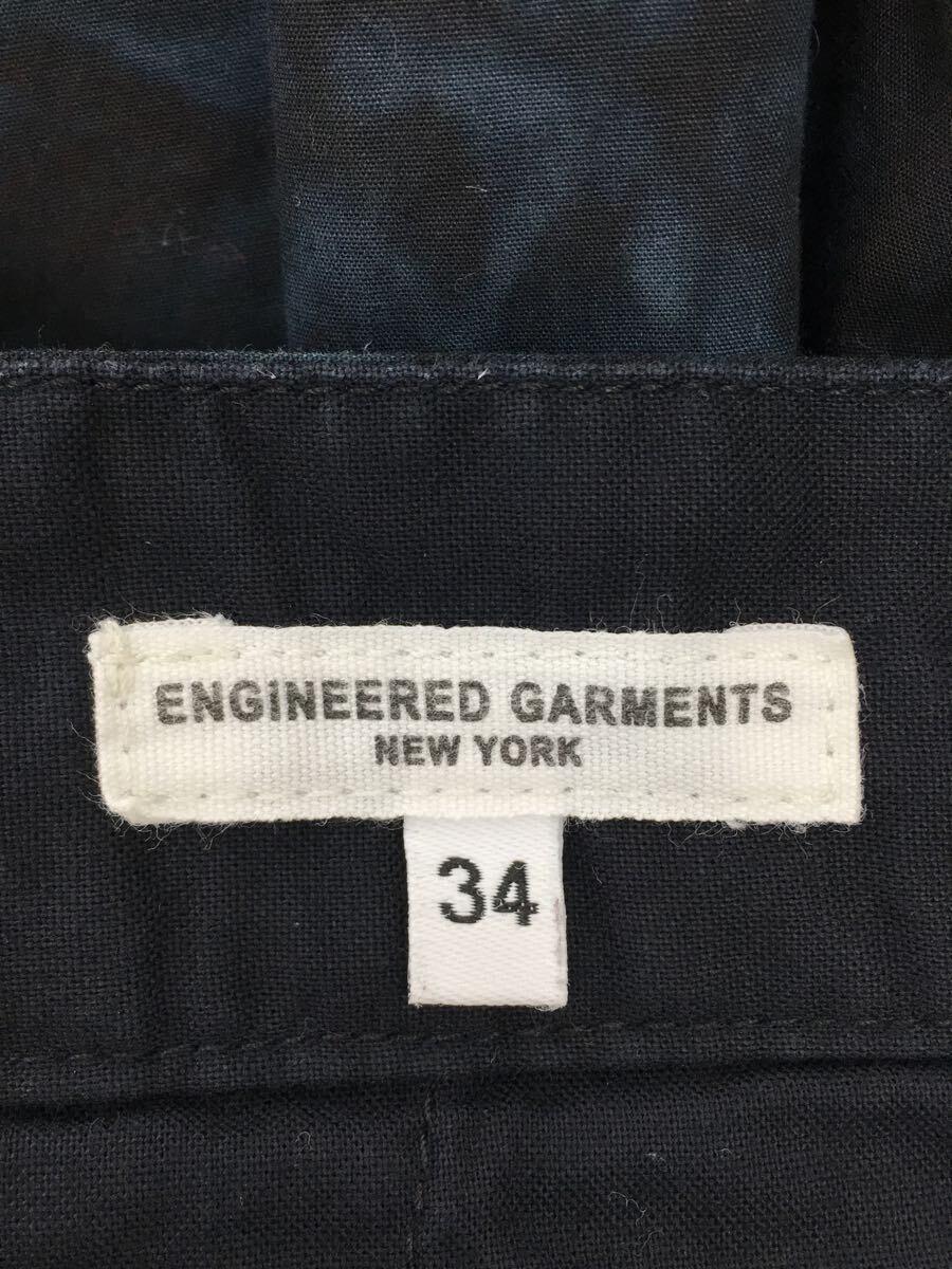 Engineered Garments◆タイダイ/ショートパンツ/34/コットン/BLK_画像4