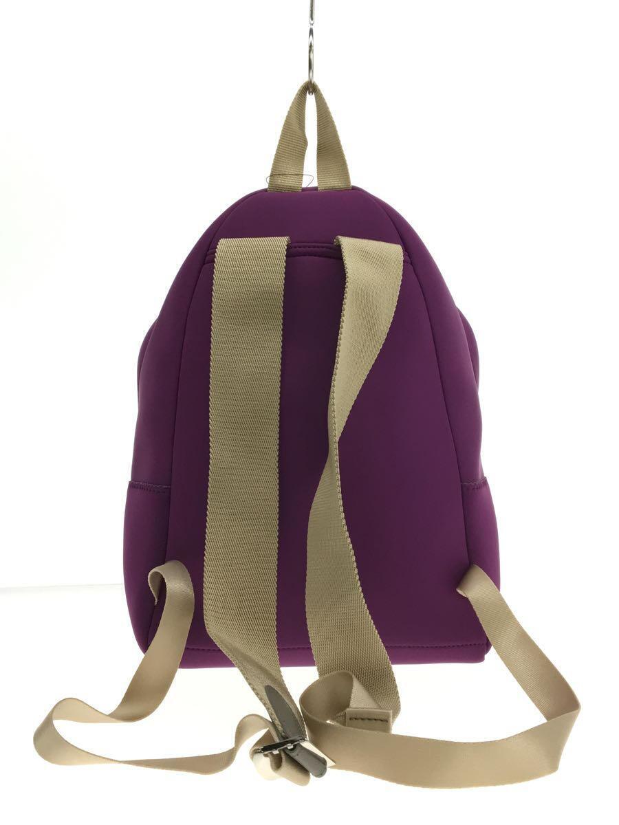 A.D.M.J.* rucksack /PVC/ purple / plain 