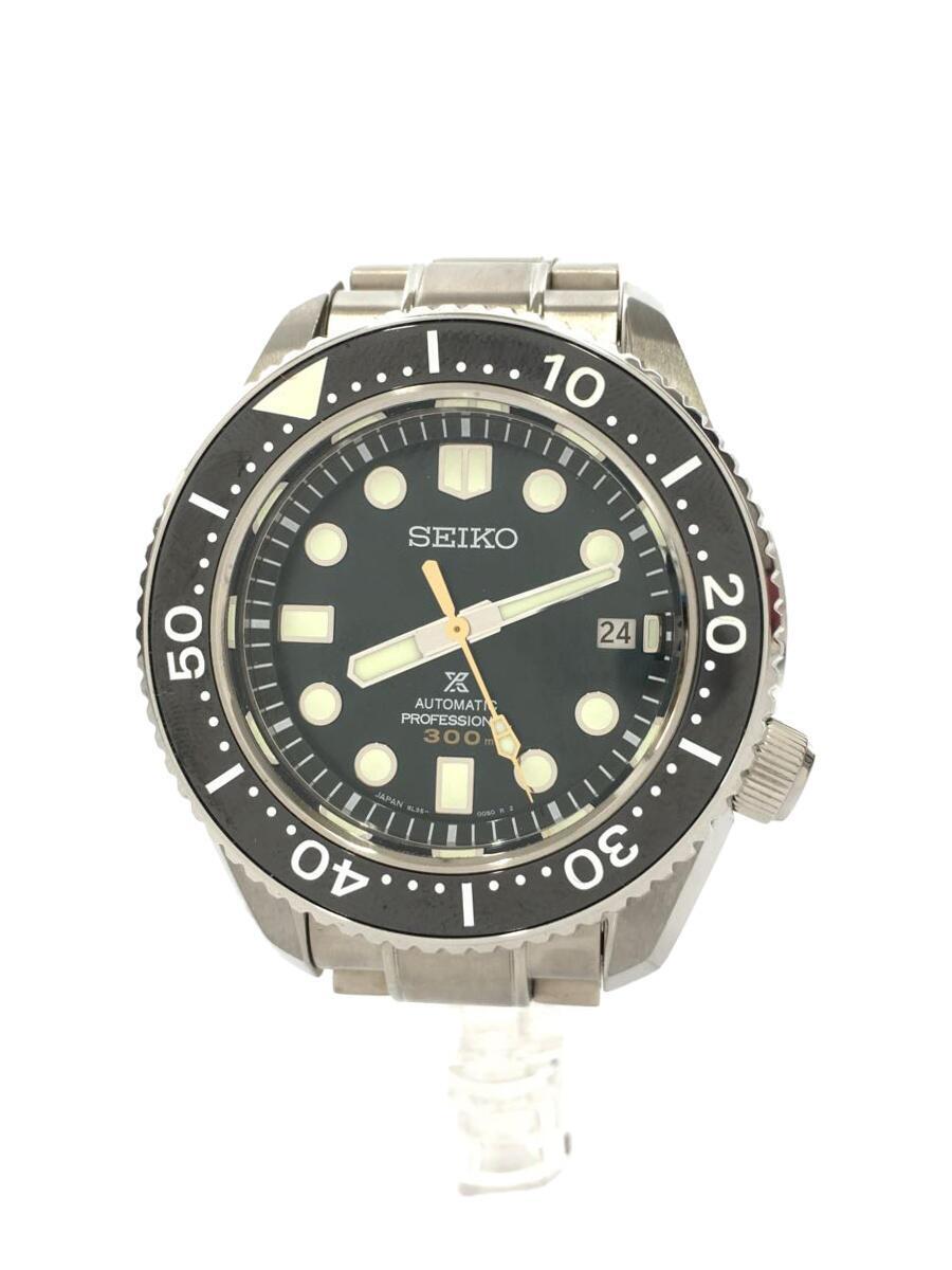 SEIKO◆自動巻腕時計/8L35-01E0/アナログ/ステンレス/GRN/SLV