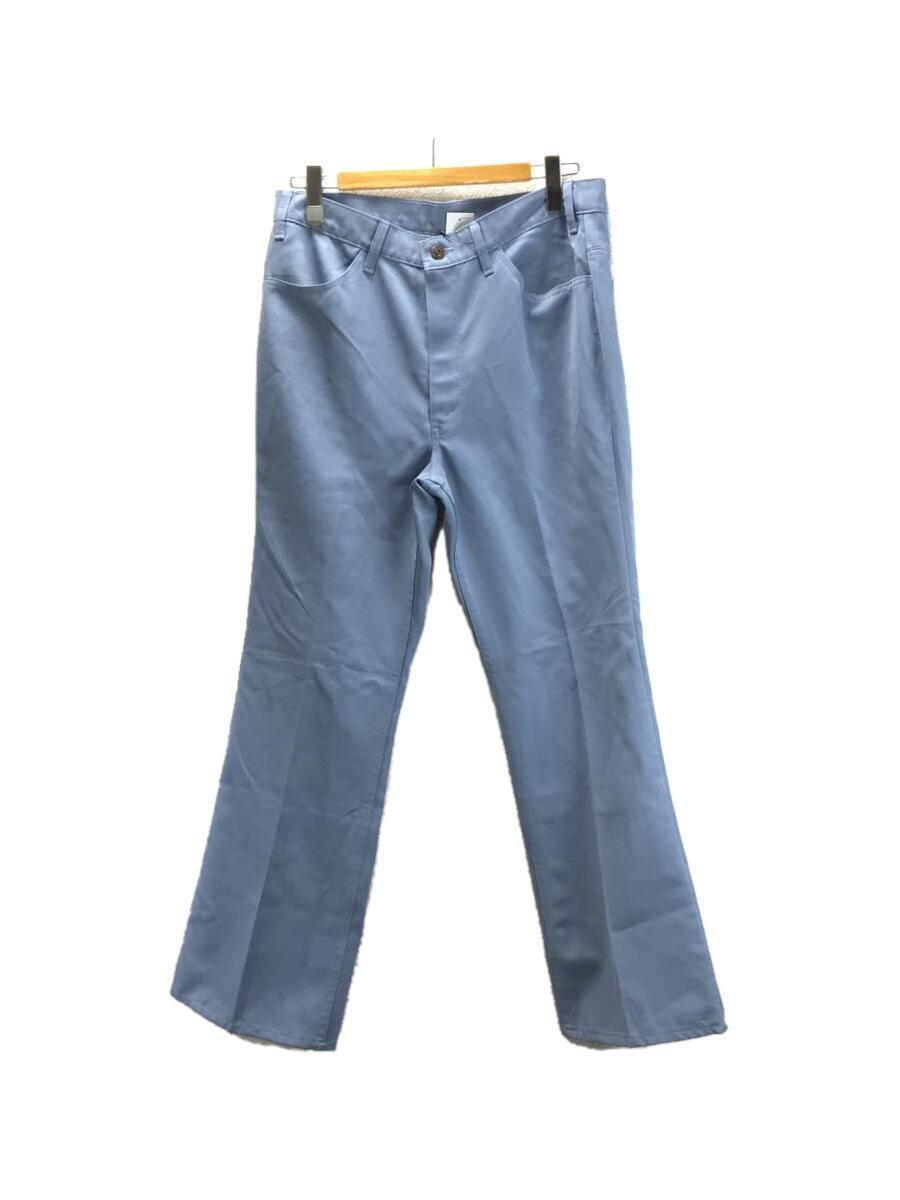 Levi’s◆70s/Gentlemans jeans/42Talon/ブーツカットパンツ/36/ポリエステル/IDG/無地