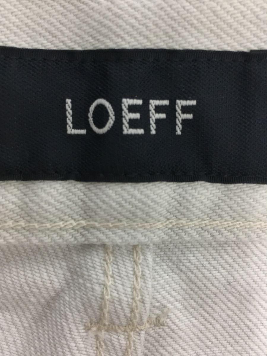 LOEFF◆ボトム/1/コットン/GRY/無地/88146990006_画像4