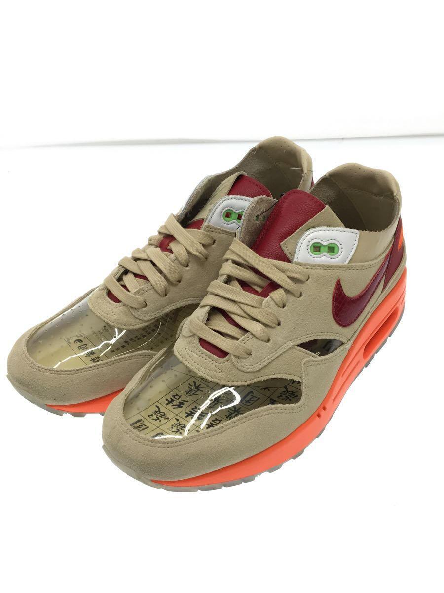 NIKE◆AIR MAX 1 CLOT_エア マックス 1 クロット/28cm/BEG/箱無し_画像2