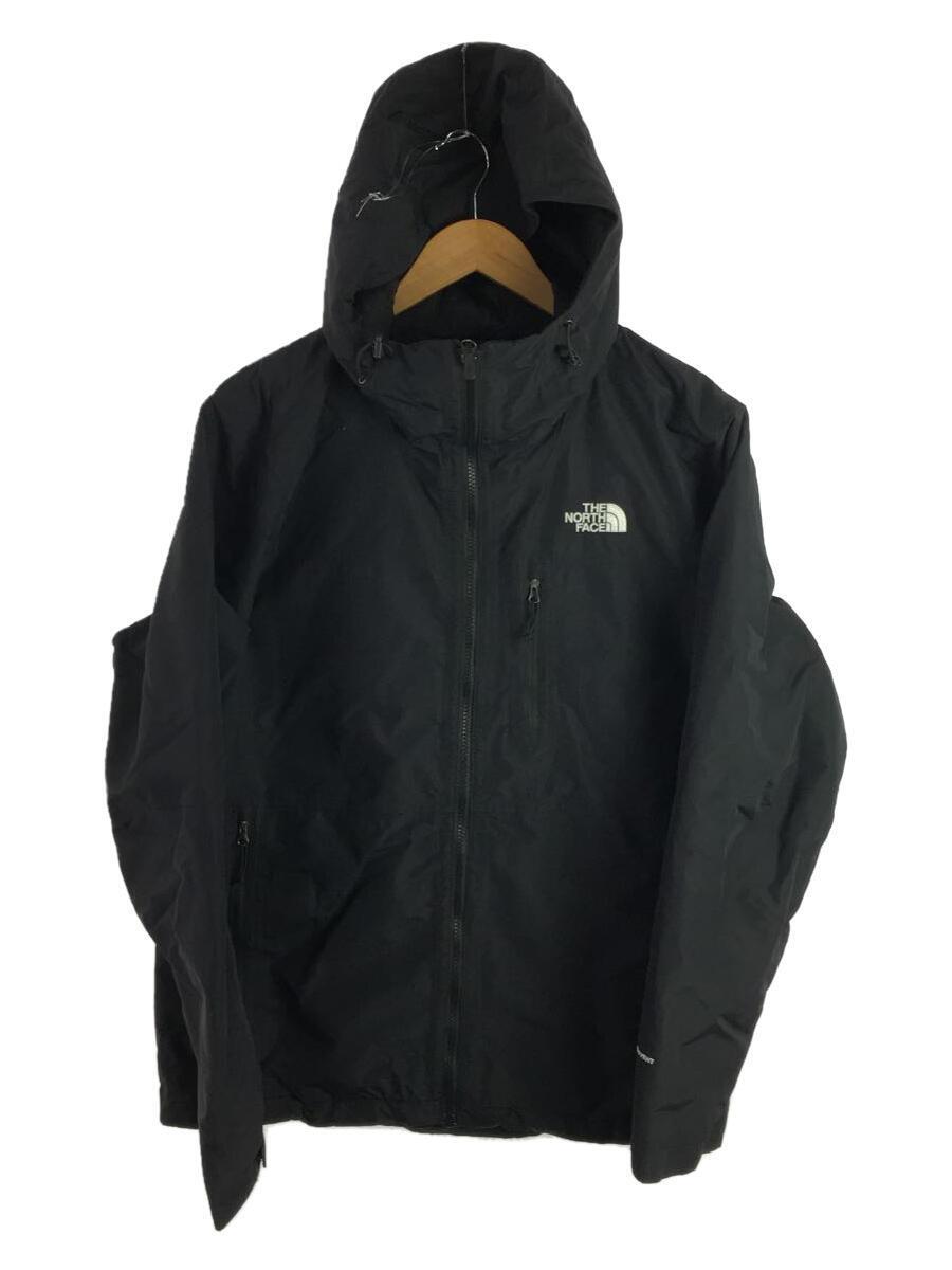 THE NORTH FACE◆gallio triclimate JKT/M/ナイロン/BLK/NF0A2RF2/汚れ有/着用感有