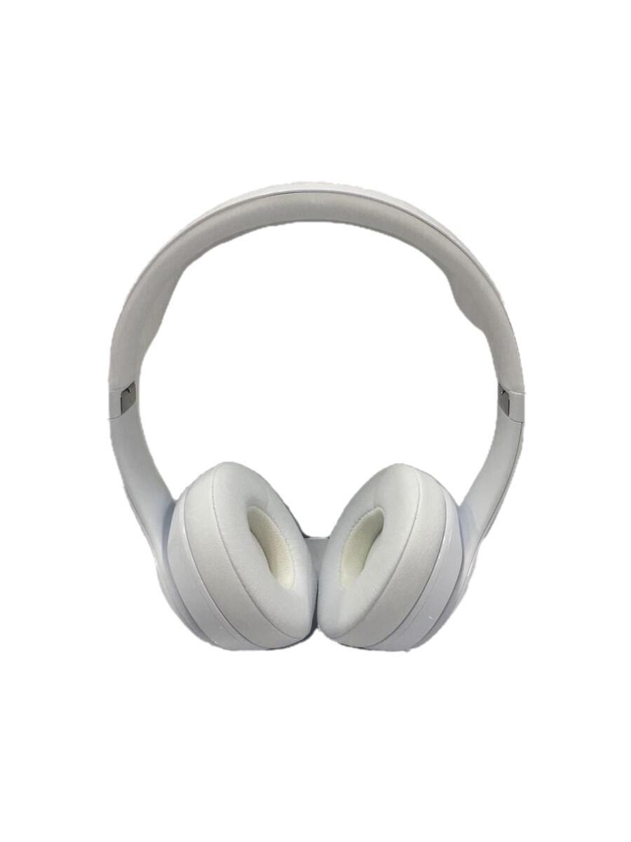 beats by dr.dre◆ヘッドホン solo3 wireless MNEP2PA/A [グロスホワイト] A1796_画像1