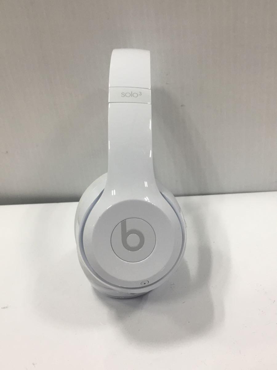 beats by dr.dre◆ヘッドホン solo3 wireless MNEP2PA/A [グロスホワイト] A1796_画像3